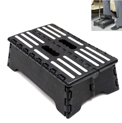 Image de Marchepied pliable pour adultes et enfants - Noir