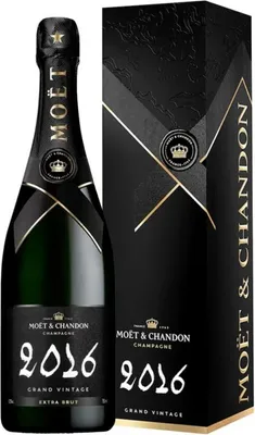 Produktbild von Moët & Chandon Grand Vintage 2016 Estuchado Champagner Frankreich Champagner 75.00 cl 12.5 %