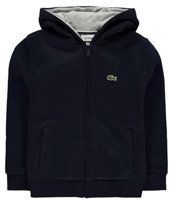 Obrázek produktu pro Lacoste – Mikina "Basic" se zapínáním na zip, model GT44078 (velikost 152), barva: námořnická modř