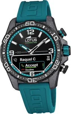 Image de Lotus montre homme en plastique turquoise Fashion Sport multifonction D2UL20000/5