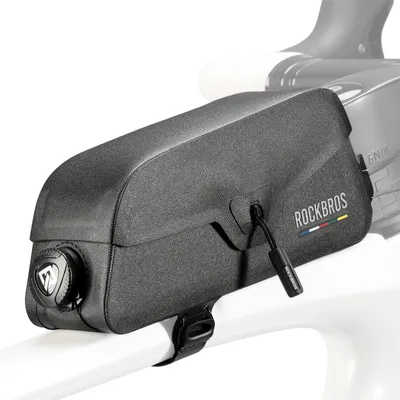 Produktbild von ROCKBROS Road to Sky Fahrrad Oberrohrtasche 100% Wasserdicht Rahmentasche Magnetische MTB 0,6L