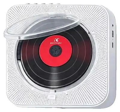 Image de Lecteur CD, Bluetooth 5.0, télécommande, blanc