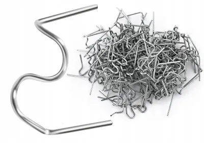 Obrázok produktu pre Rosfix Plastové Klipy s 0,8 mm | 100 Kusov | Na Nárazníky, Dverové Panely a Ďalšie | Vysokokvalitný Plast | Dielňa a Domáci Kutil