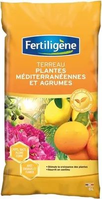 Image de Terreau Agrumes Et Plantes Méditerranéennes 6l /nc - Fertiligene