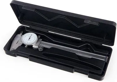 Produktbild von 150 mm RVS-Kugelhahnmaßstäbchen 0,02 mm
