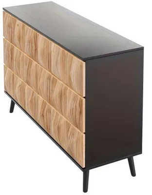 Productafbeelding van Bamboe opbergsysteem – 6 laden – compacte ladekast van 69 cm hoog