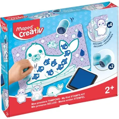 Produktbild von Maped Stempel-Set für Kinder ab 2 Jahren
