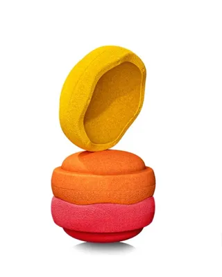 Obrázek produktu pro Stapelstein Original Warm Classic - sada 3 kusů - barva: červená/oranžová/žlutá