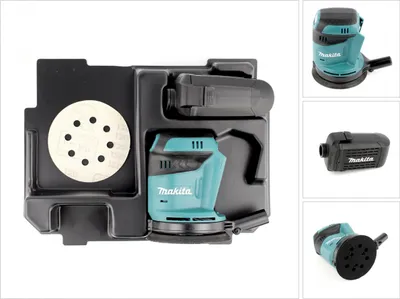 Produktbild von Akumulátorová náhodná orbitálna brúska Makita DBO 180 ZE 18 V 125 mm + vložka pre Makpac