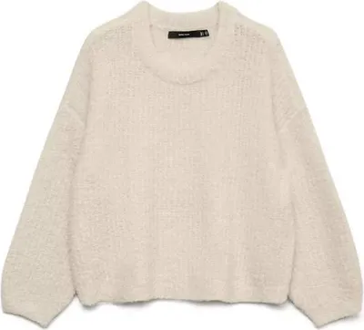Produktbild von Vero Moda VMCARMEN LS O-NECK PULLOVER Birch XL