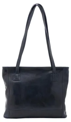 Produktbild von Cressa Damen-Schultertasche aus echtem Rindsleder mit Reißverschluss Camel-Tan UNICA 30x37x8 cm 5522-Cognac