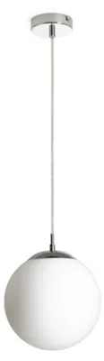 Produktbild von RED - DESIGN RENDL RENDL LUNA 25 Pendelleuchte Opalglas/Chrom 230V LED E27 15W R13746