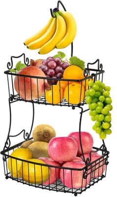 Produktbild von Robuste Einbaufruchtstand mit 3 Funktionen, 1 Stück