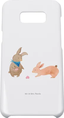 Produktbild von Mr. & Mrs. Panda Samsung Galaxy S8 plus Handyhülle  Hasen Muschel - Weiß - Geschenk, Muttertag, Ferien, Handy, Muscheln, Meer, Urlaub, Hülle, Cover, Strand, Case