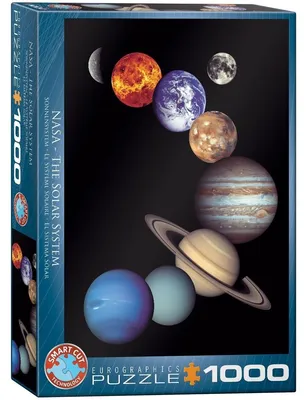 Zdjęcie produktu dla Eurographics NASA The Solar System, 1000 szt., Przestrzeń kosmiczna