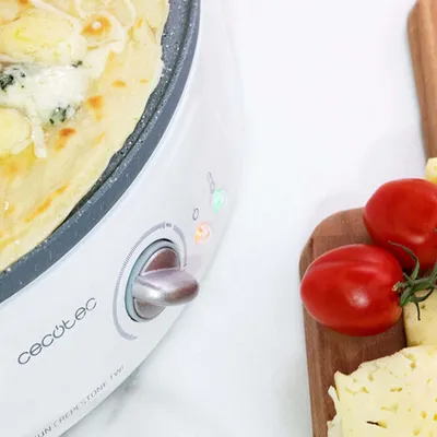 Obrázok produktu pre Cecotec 08008, 4 palacinka/palaciniek, Biela, 305 cm, Otočné, 1200 W, Kyselina perfluóroktánová (PFOA), Polytetrafluoroethylene (PTFE)