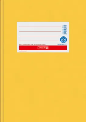 Produktbild von 10 x Hefthülle A5 Papier gogelb