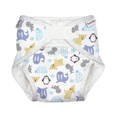 Produktbild von Imse Vimse All-in-One Diaper Organic - Die Alles In Einem Windel Snowland S (small) 4-8 kg