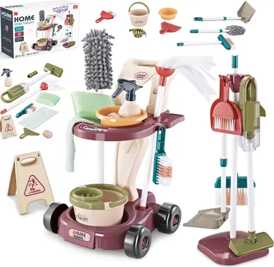 Produktbild von WOOPIE Reinigungsset XXL Trolley 3in1 26 el.