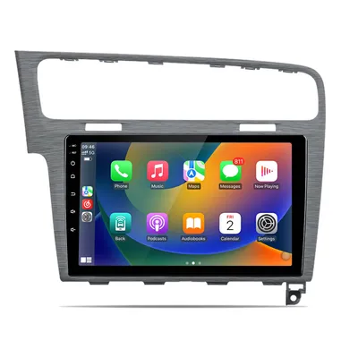 Produktbild von 10''Carplay 4+64G Android15 Für vw golf 7 mk7 2013-2017 Android Auto radio BT GPS WiFi RDS DAB+ SWC 8Kern 4GSIM RDS 2DIN