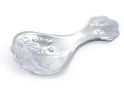 Teelöffel aus Edelstahl, Länge ca. 7 cm