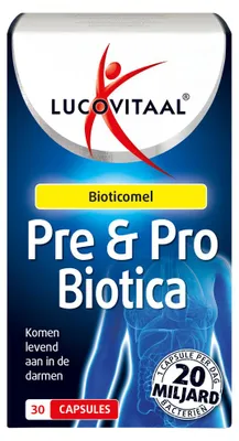 Obrázek produktu pro Lucovitaal Prebiotika a probiotika – 30 tobolek