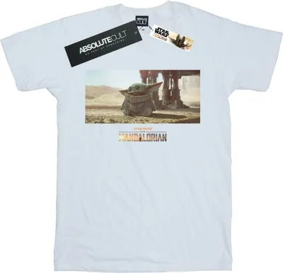 Produktbild von Star Wars - "The Mandalorian The Child" T-Shirt für Damen BI45635 (4XL) (Weiß)