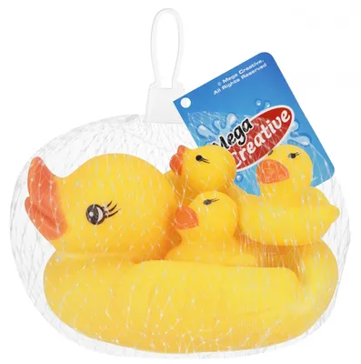 Immagine prodotto di Giocattoli da bagno "Papera" (4 pezzi)