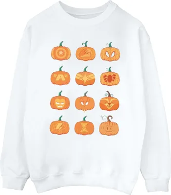 Produktbild von Marvel - "Avengers Halloween" Sweatshirt für Damen BI30938 (XL) (Weiß)