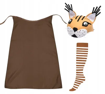 Produktbild von Kostüm Rysia mit Mütze und Cape für Kinder