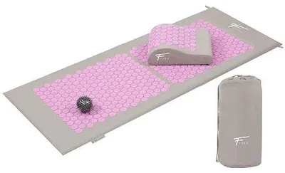 Zdjęcie produktu dla Mata akupresury z poduszką masażu pleców szyi fitness joga relaks