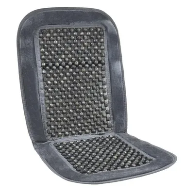 Produktbild von AMiO 01385 Universal Auto Sitzbezüge Baumwolle Holz Grau Vorne
