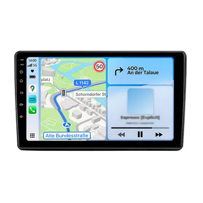 Produktbild von 9 Zoll Android Autoradio für Citroen Berlingo B9 Peugeot Partner 2008 - 2019 4GB 64GB Carplay Android Auto GPS Navi WLAN Bluetooth 2-DIN mit DSP