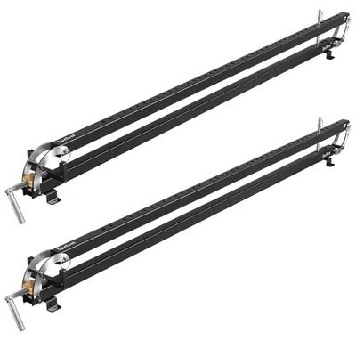 Plaatklem 122 cm, 2 Stück, 4-Wege-Pressstahl, Parallelklemme