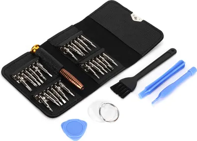 Productafbeelding van 25-in-1 multifunctionele schroevendraaierset voor mobiele telefoons, draagbare reparatiegereedschapset