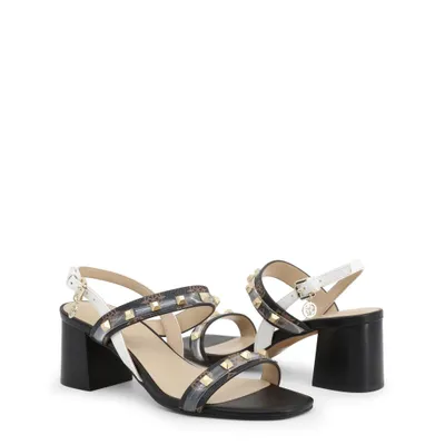 Produktbild von Guess Damen Sandalen Sandaletten Sommerschuhe, mit Schnalle, Größe:EU 40, Farbe:Braun-sattelbraun,bräunlich