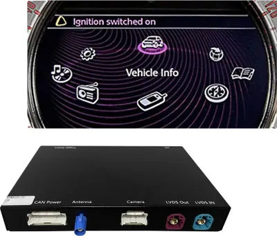 Zdjęcie produktu dla Interfejs multimedialny samochodu, Android Auto, kompatybilność z CarPlay, CIC
