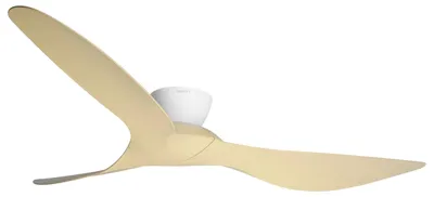 Obrázok produktu pre Úsporný stropný ventilátor s diaľkovým ovládaním Kotara CTC, biela / teak, 137 cm