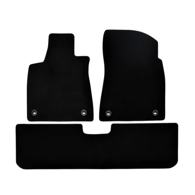 Image de Tapis De Sol De Qualité Supérieure Noir Pour Lexus RX 4 2016-2022 3pcs, Ajustement Précis, Base Antidérapante, avec Attaches