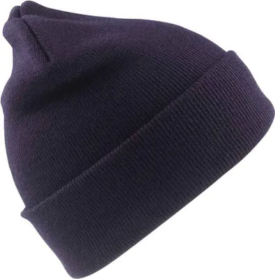 Immagine prodotto di Result Genuine Recycled - Berretto da sci "Woolly" da uomo RW7922 (taglia unica) (blu navy)