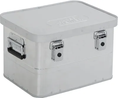 Produktbild von Alu Transportbehälter Mod. BJ - Heimwerkerausführung  - Außenmaß LxBxH: 430 x 330 x 275 mm, Rauminhalt: 29 l