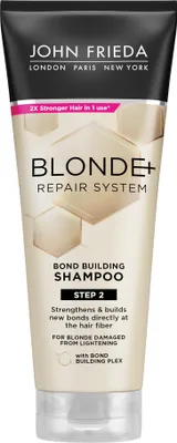 Zdjęcie produktu dla John Frieda Blonde+ Repair System Bond Building Shampoo 250ml