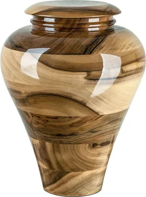 Immagine prodotto di Urna in legno Urna per ceneri umane Urna media esclusiva