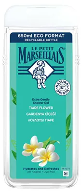 Produktbild von Le Petit Marseillais - Extra Gentle Shower Gel Tiaré Flower - Sprchový gel 650ml