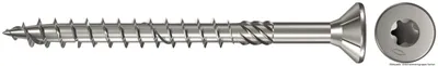Produktbild von fischer Spanplattenschraube PowerFast 6,0 x 50 Senkkopf nicht rostender Stahl A4 Teilgewinde Innenstern TX, 100 Stück