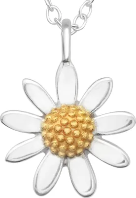Image de Collier de marguerite en argent sterling