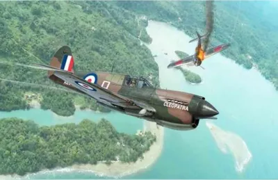Produktbild von Italeri 1:48 P-40E/K Kittyhawk