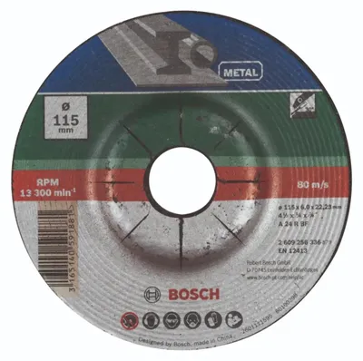 Image de Ébaucheurs Bosch DIY. Métal Ø115x6,0mm gek