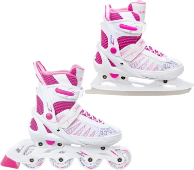 Produktbild von 2in1 Inliner/Schlittschuhe Raven Grace verstellbar 28-32