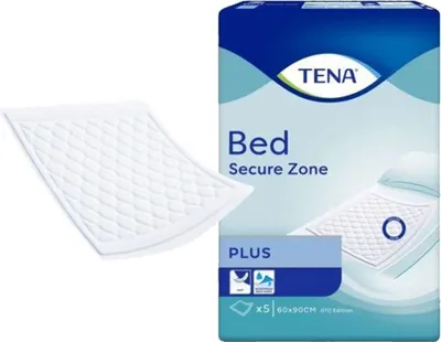 Produktbild von Tena Bed Plus Inkontinenzauflage, 5 Stück, 90x60 cm